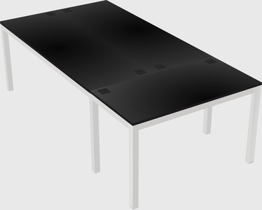 Shared office desks