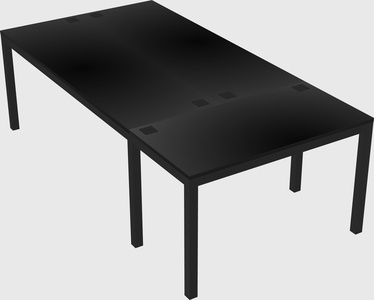 Shared office desks