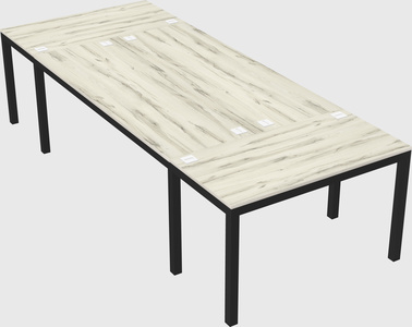 Shared office desks