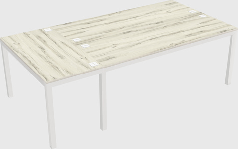 Shared office desks