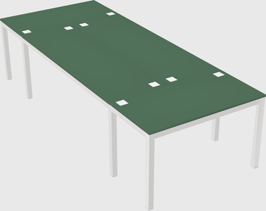 Shared office desks