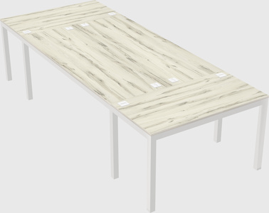 Shared office desks