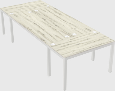 Shared office desks