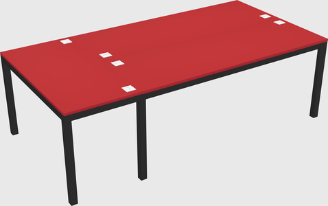 Shared office desks