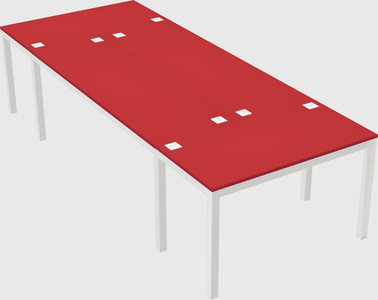 Shared office desks