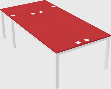 Shared office desks