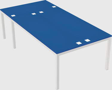 Shared office desks