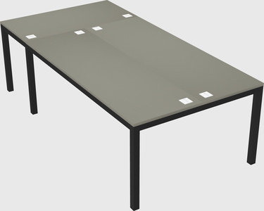 Shared office desks