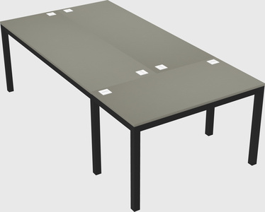 Shared office desks