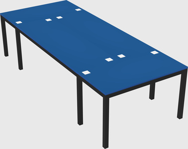 Shared office desks