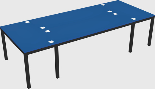 Shared office desks