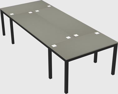 Shared office desks