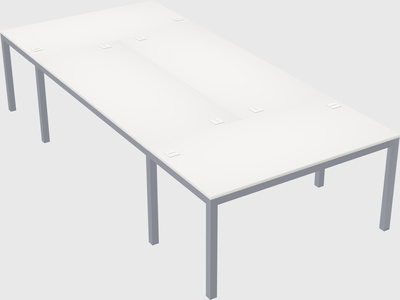Shared office desks