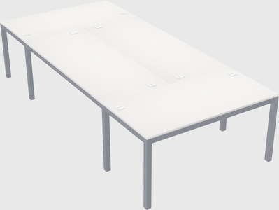 Shared office desks