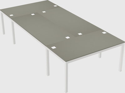 Shared office desks