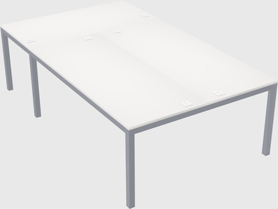 Shared office desks