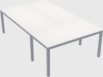 Shared office desks