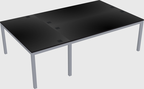 Shared office desks