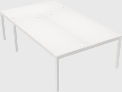 Shared office desks