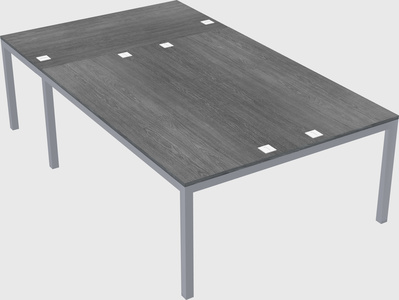 Shared office desks