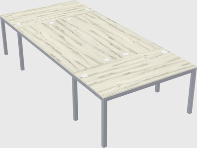 Shared office desks