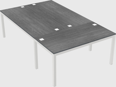 Shared office desks