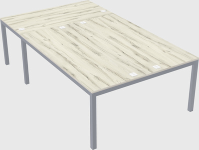 Shared office desks
