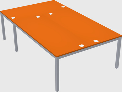 Shared office desks
