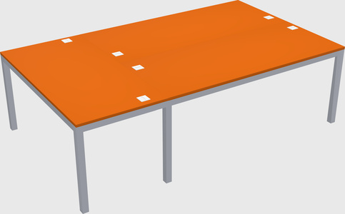 Shared office desks