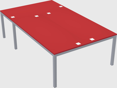 Shared office desks