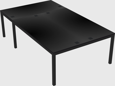 Shared office desks