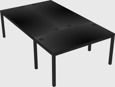Shared office desks