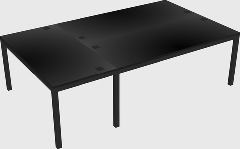 Shared office desks