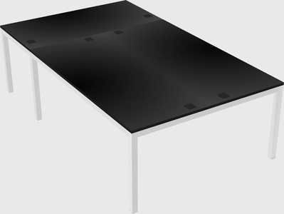 Shared office desks