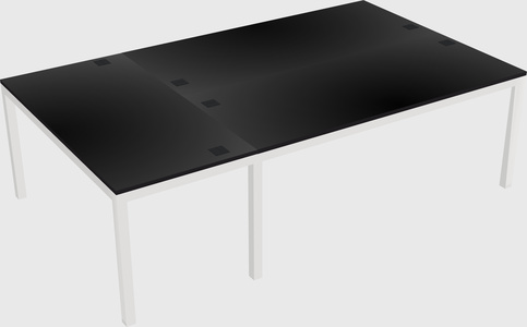 Shared office desks
