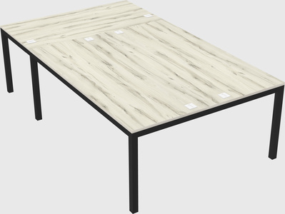 Shared office desks