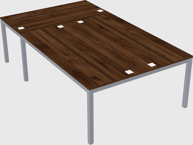 Shared office desks