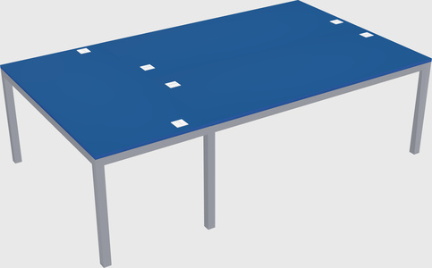 Shared office desks