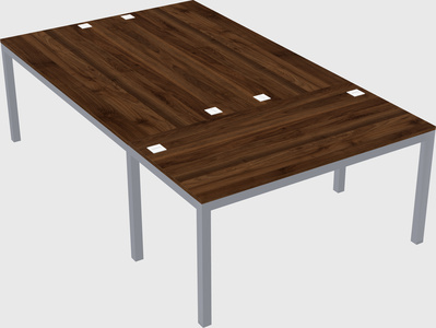 Shared office desks