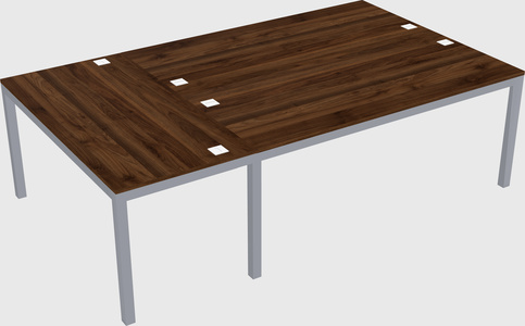 Shared office desks