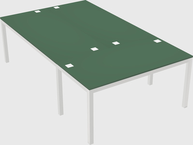 Shared office desks