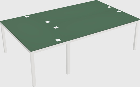 Shared office desks