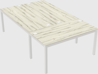 Shared office desks