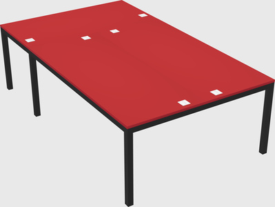 Shared office desks