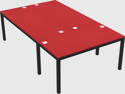 Shared office desks