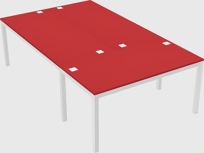 Shared office desks