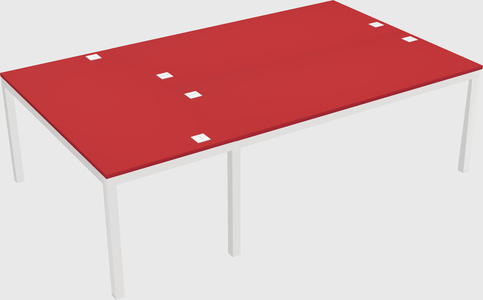 Shared office desks