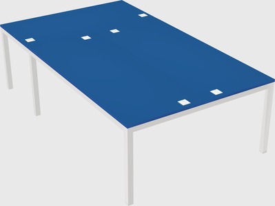 Shared office desks