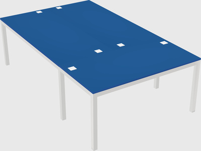 Shared office desks
