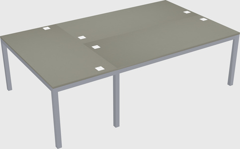 Shared office desks